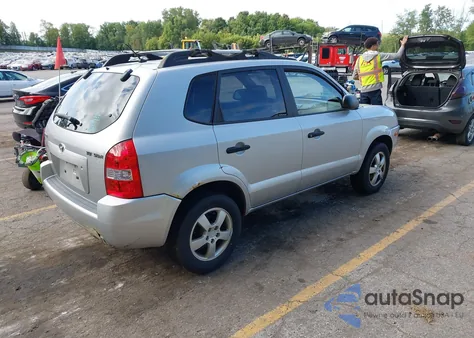 2007 Hyundai Tucson Gls z USA, uszkodzony, nr VIN KM8JM12B67U649345